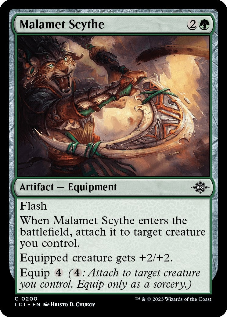 Image for Malamet Scythe (200) (LCI) - Magic: The Gathering
