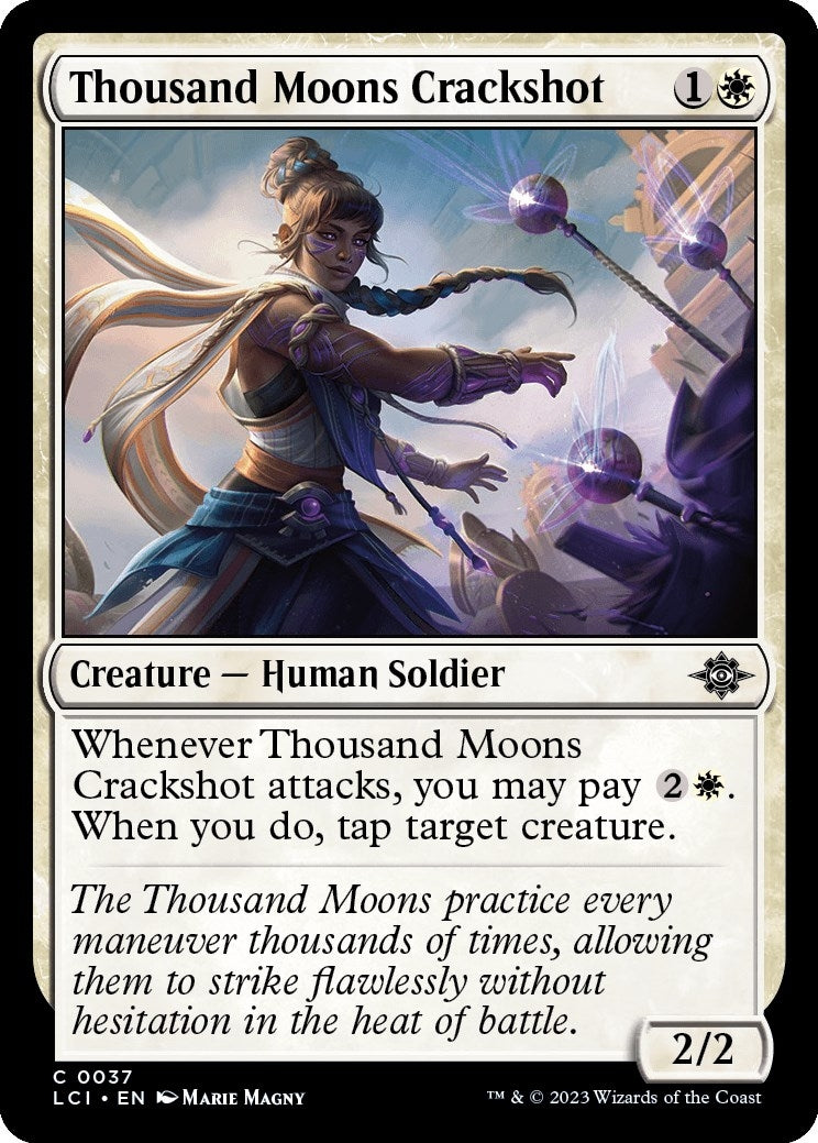 Image for Thousand Moons Crackshot (37) (LCI) - Magic: The Gathering