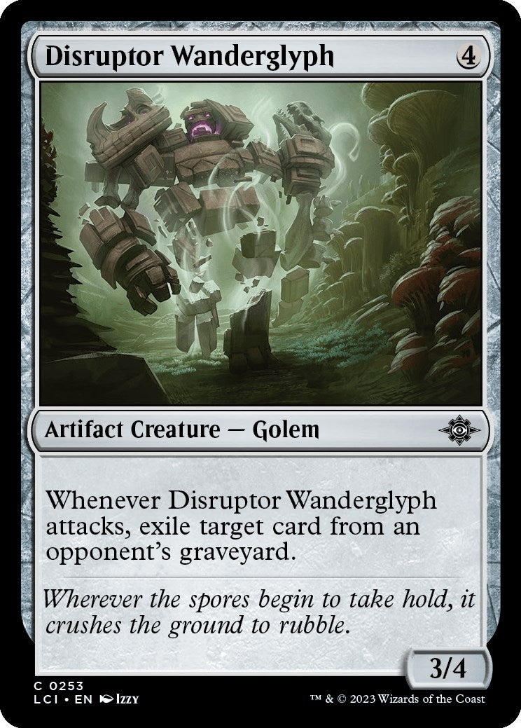 Image for Disruptor Wanderglyph (253) (LCI) - Magic: The Gathering