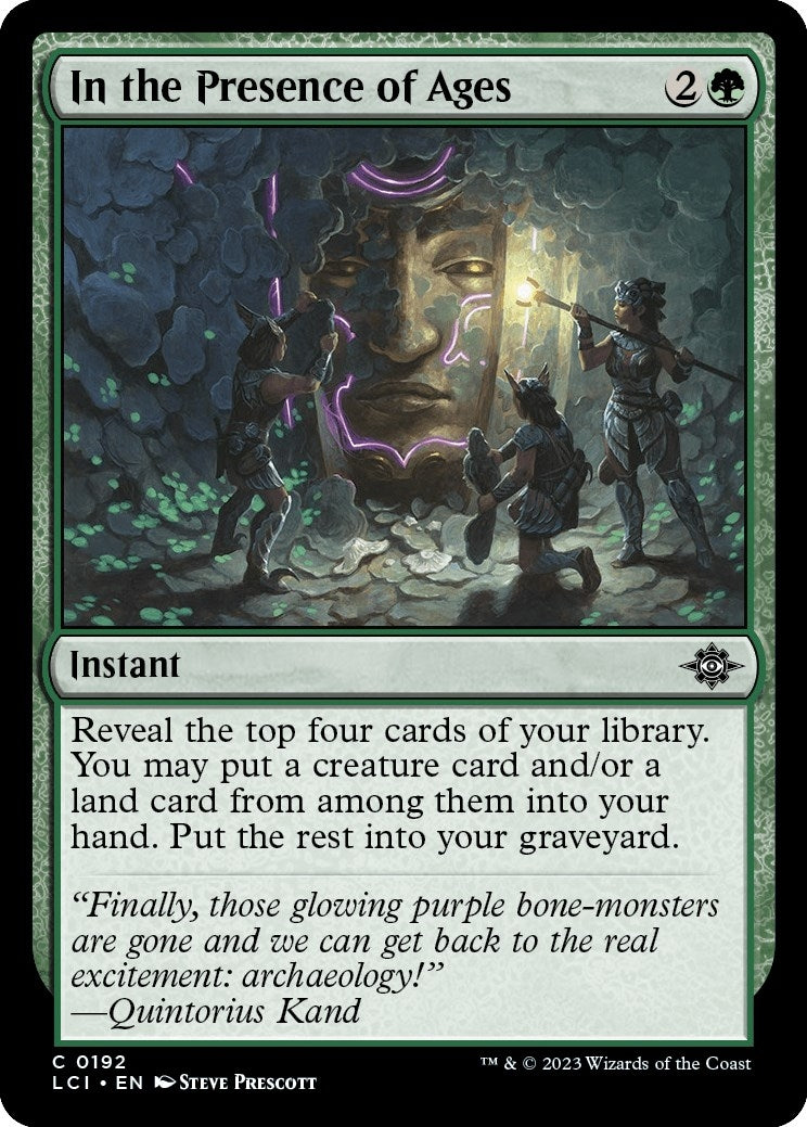 Image for In the Presence of Ages (192) (LCI) - Magic: The Gathering