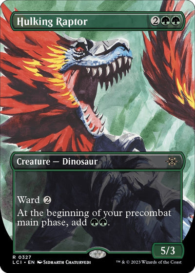 Hulking Raptor (Borderless) (327) (LCI)