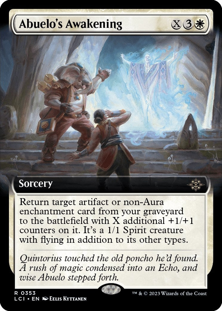 Image for Abuelo's Awakening (Extended Art) (353) (LCI) - Magic: The Gathering