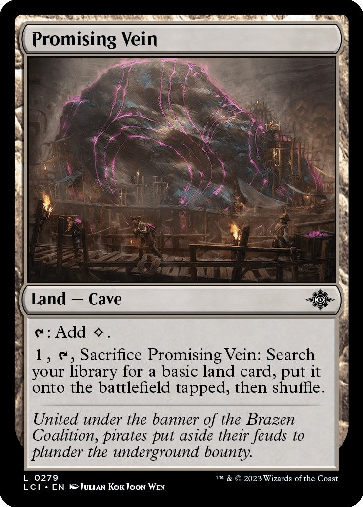 Image for Promising Vein (279) (LCI) - Magic: The Gathering