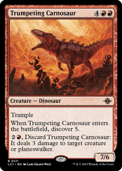 Trumpeting Carnosaur (171) (LCI)
