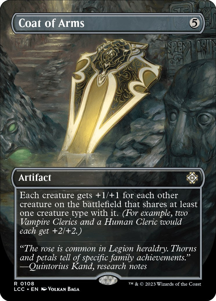 Image for Coat of Arms (Borderless) (108) (LCC) - Magic: The Gathering