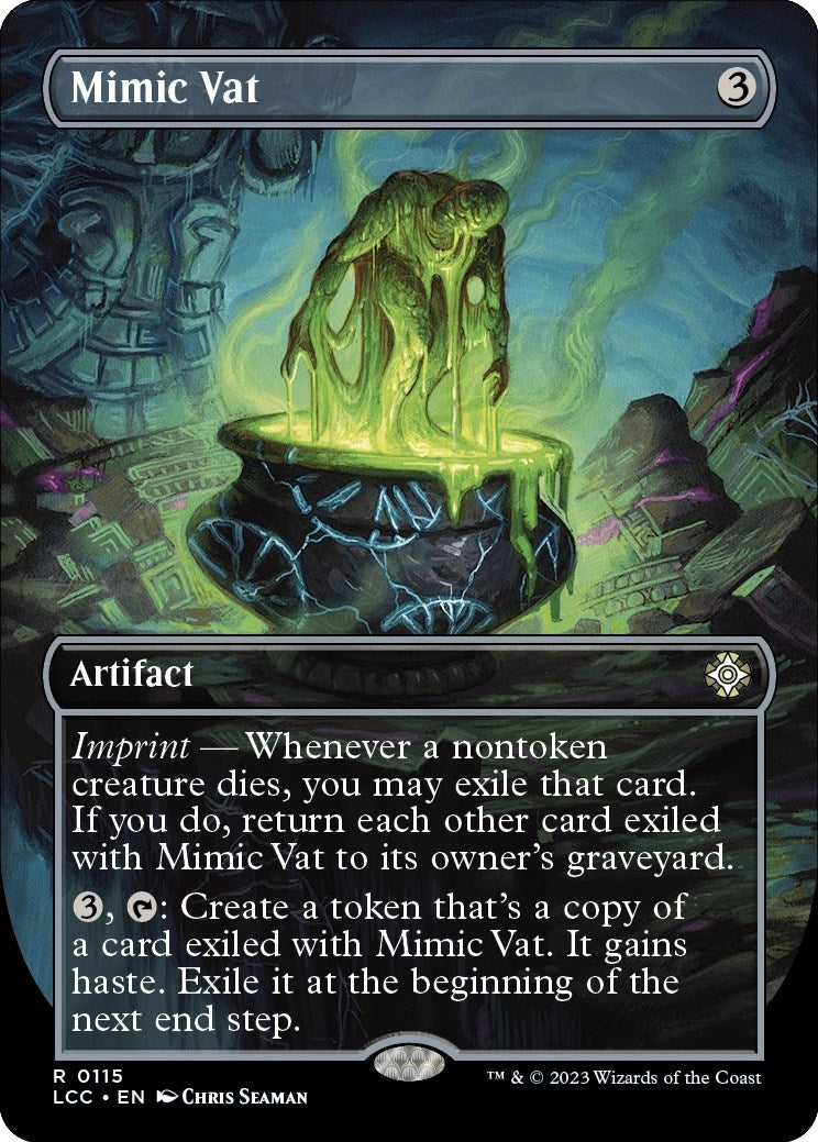 Image for Mimic Vat (Borderless) (115) (LCC) - Magic: The Gathering