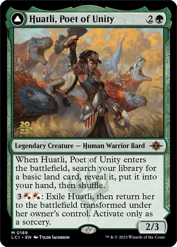 Image for Huatli, Poet of Unity (189) (PRE) - Magic: The Gathering