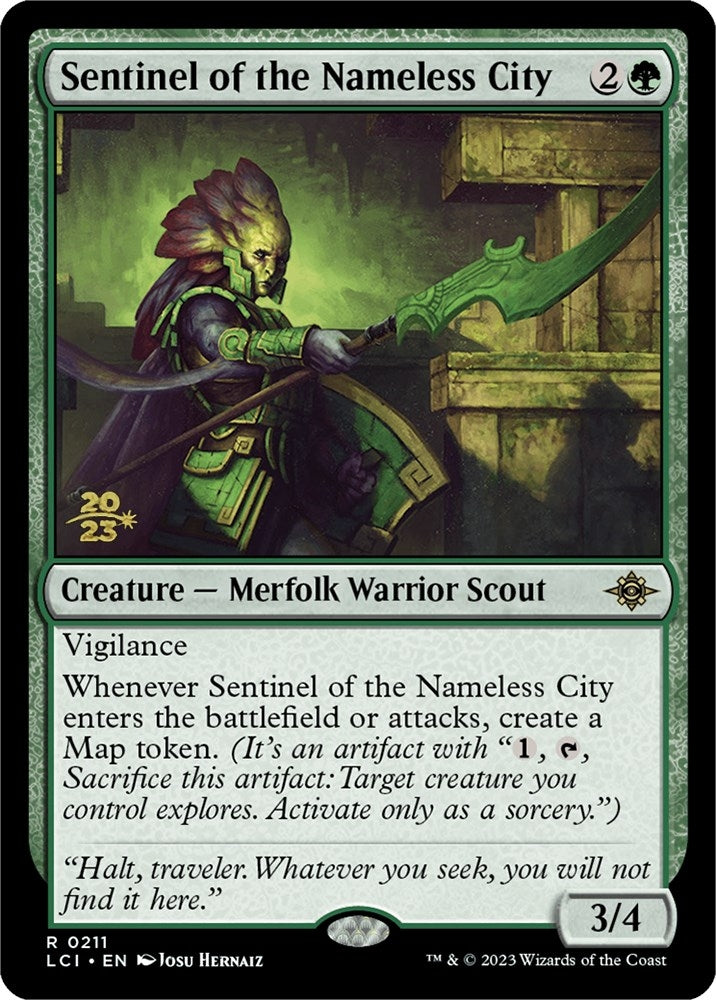 Image for Sentinel of the Nameless City (211) (PRE) - Magic: The Gathering