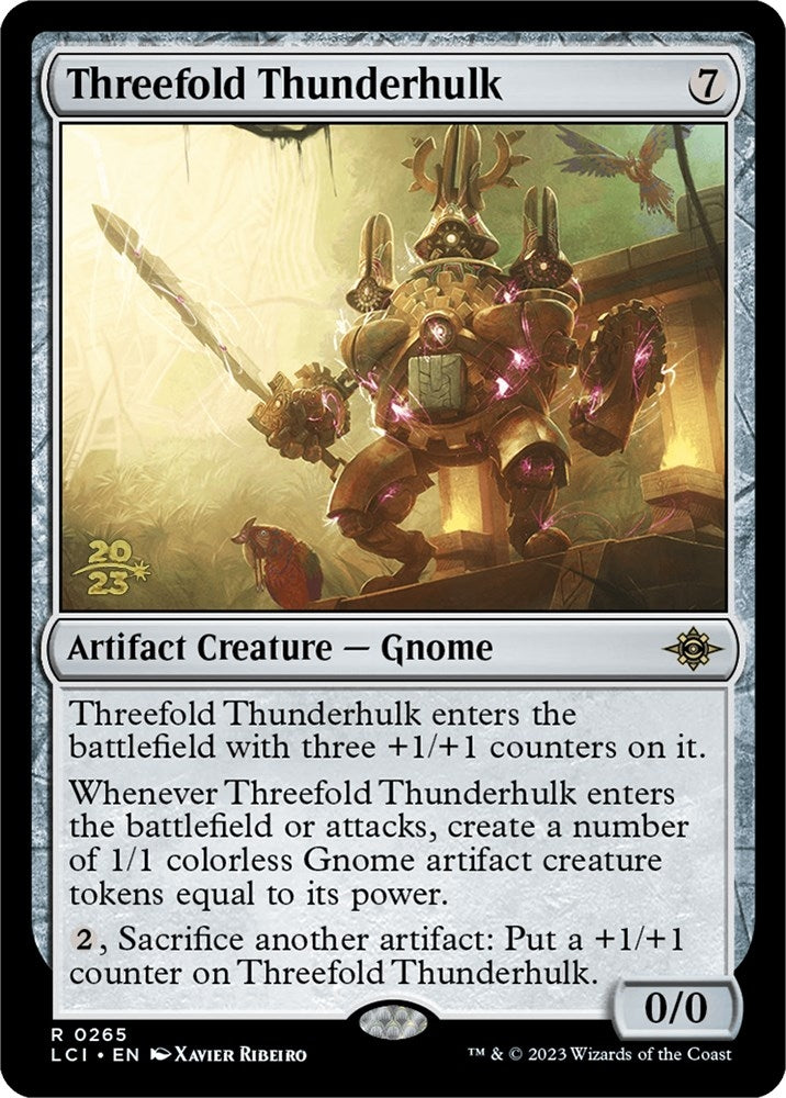 Image for Threefold Thunderhulk (265) (PRE) - Magic: The Gathering