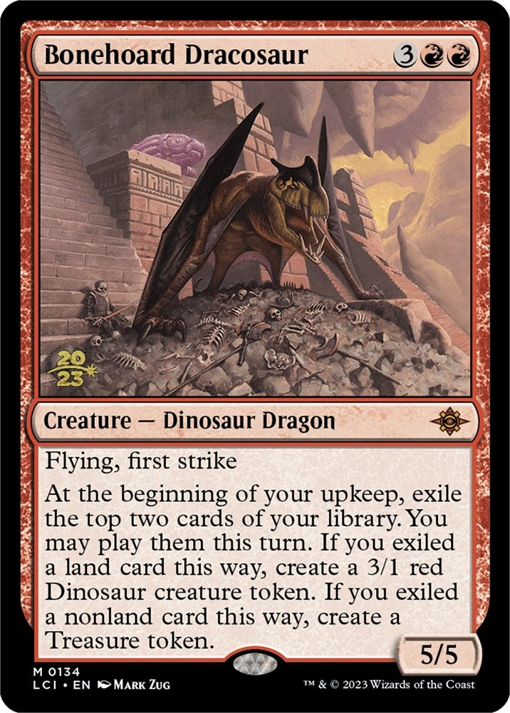 Image for Bonehoard Dracosaur (134) (PRE) - Magic: The Gathering