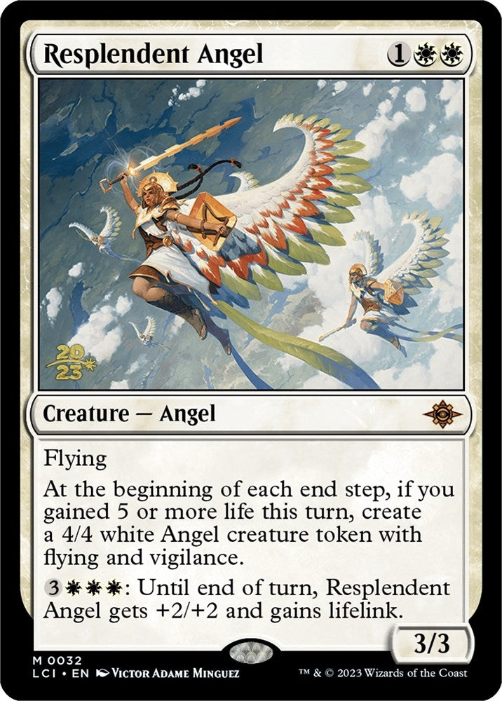 Image for Resplendent Angel (LCI) (32) (PRE) - Magic: The Gathering