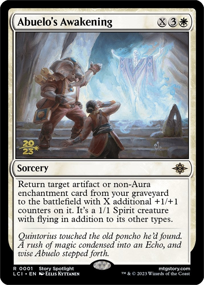 Image for Abuelo's Awakening (1) (PRE) - Magic: The Gathering