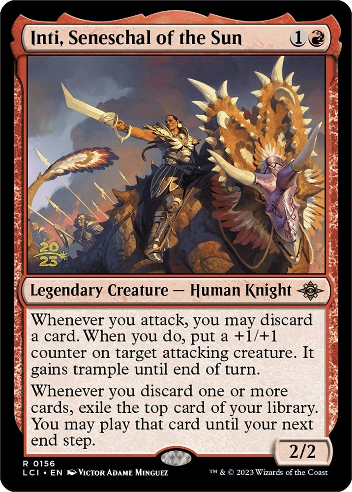 Image for Inti, Seneschal of the Sun (156) (PRE) - Magic: The Gathering