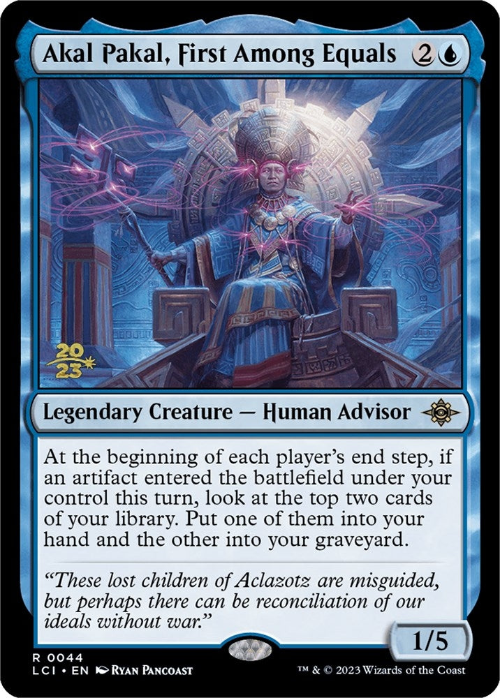 Image for Akal Pakal, First Among Equals (44) (PRE) - Magic: The Gathering