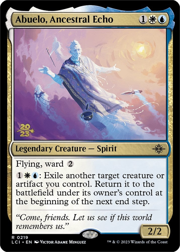 Image for Abuelo, Ancestral Echo (219) (PRE) - Magic: The Gathering