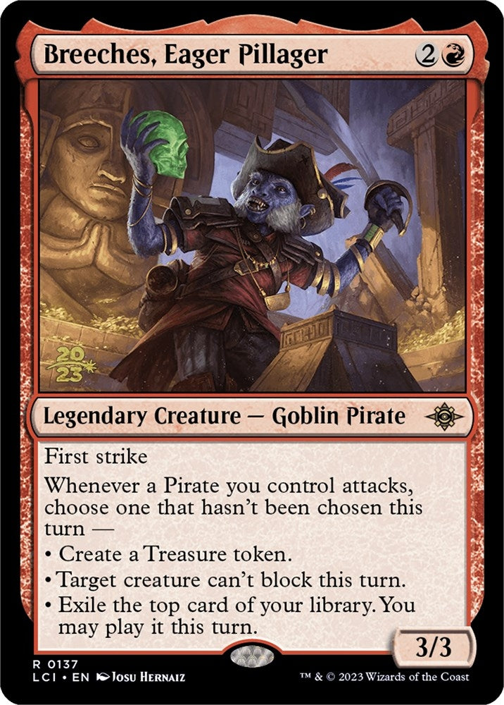 Image for Breeches, Eager Pillager (137) (PRE) - Magic: The Gathering