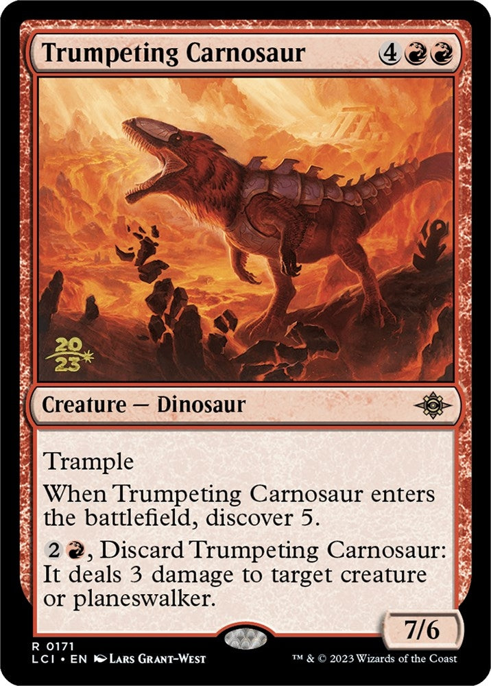 Image for Trumpeting Carnosaur (171) (PRE) - Magic: The Gathering