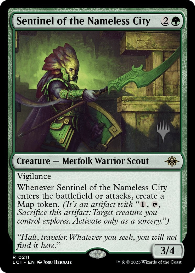 Image for Sentinel of the Nameless City (211) (PPLCI) - Magic: The Gathering