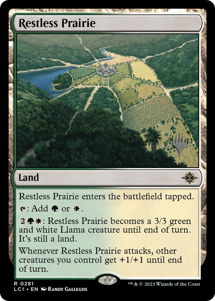 Image for Restless Prairie (281) (PPLCI) - Magic: The Gathering