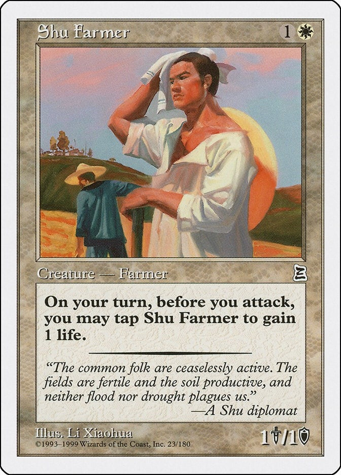 Image for Shu Farmer (23) (PTK) - Magic: The Gathering