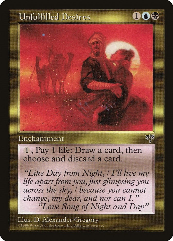 Image for Unfulfilled Desires (MIR) - Magic: The Gathering