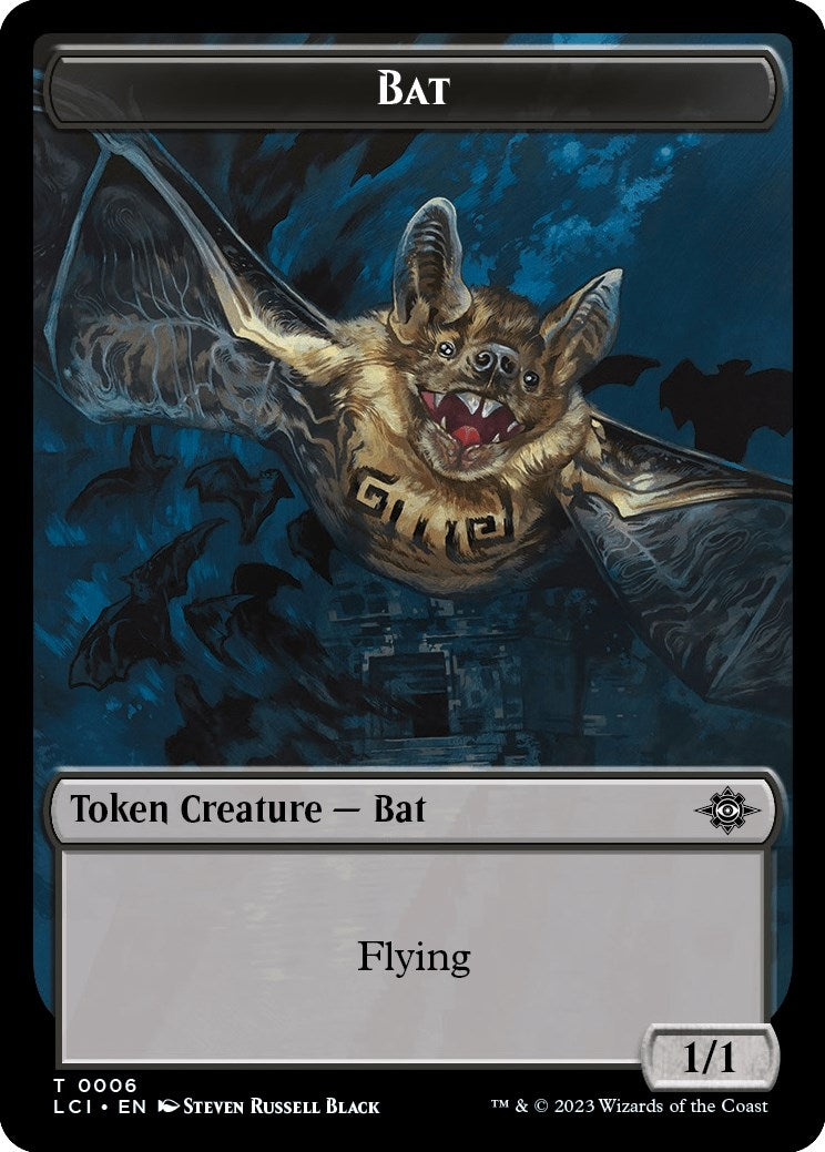 Image for Bat Token (6) (LCI) - Magic: The Gathering