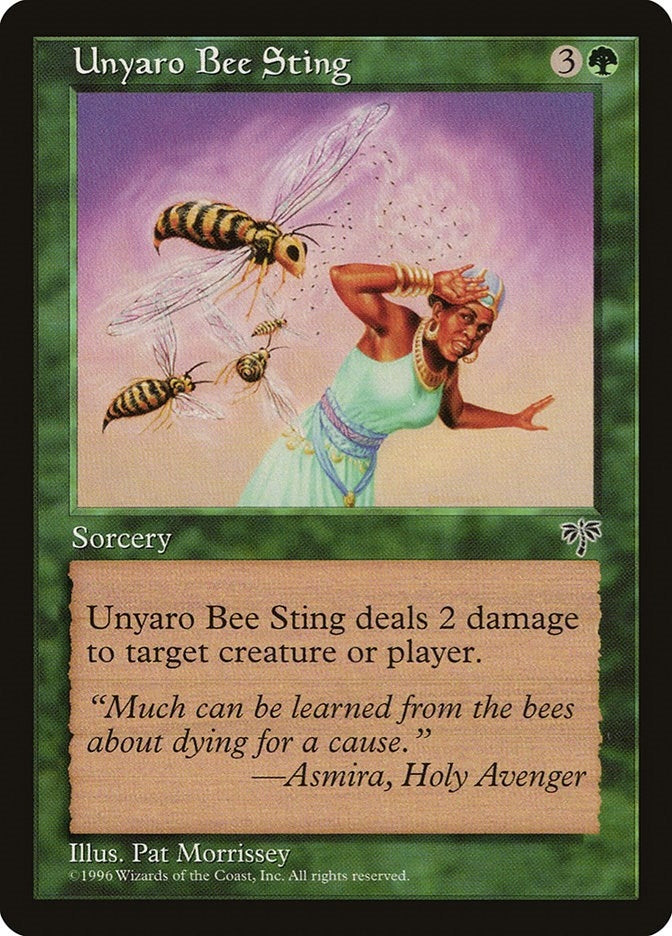Image for Unyaro Bee Sting (MIR) - Magic: The Gathering