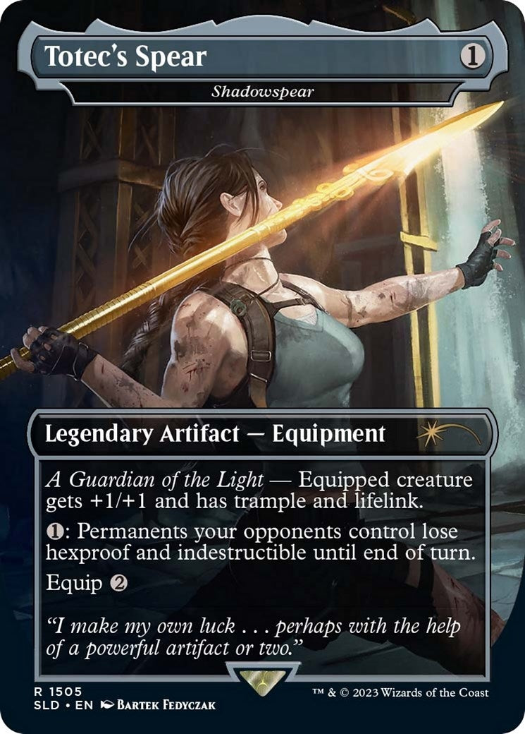Image for Totec's Spear - Shadowspear (1505) (SLD) - Magic: The Gathering