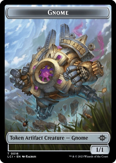 Gnome // Fungus Double-Sided Token (16 // 7) (LCI)