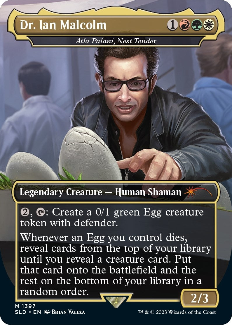 Image for Dr. Ian Malcolm - Atla Palani, Nest Tender (1397) (SLD) - Magic: The Gathering