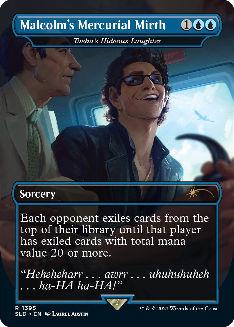 Image for Malcolm's Mercurial Mirth - Tasha's Hideous Laughter (1395) (SLD) - Magic: The Gathering