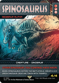 Image for Spinosaurus - Regisaur Alpha (1393) (SLD) - Magic: The Gathering