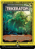 Image for Triceratops - Wayward Swordtooth (1392) (SLD) - Magic: The Gathering