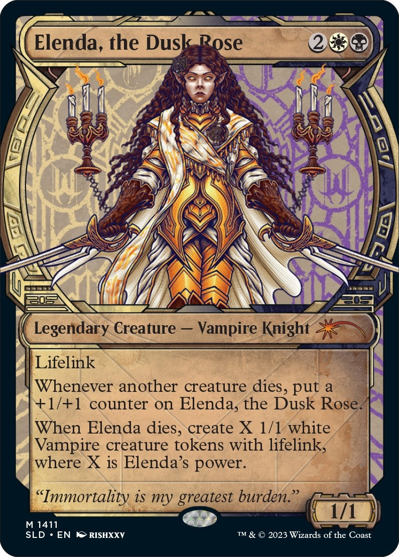 Image for Elenda, the Dusk Rose (1411) (SLD) - Magic: The Gathering