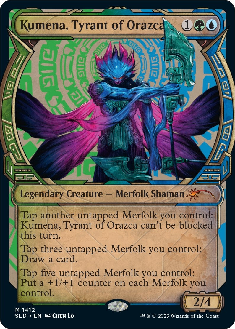 Image for Kumena, Tyrant of Orazca (1412) (SLD) - Magic: The Gathering