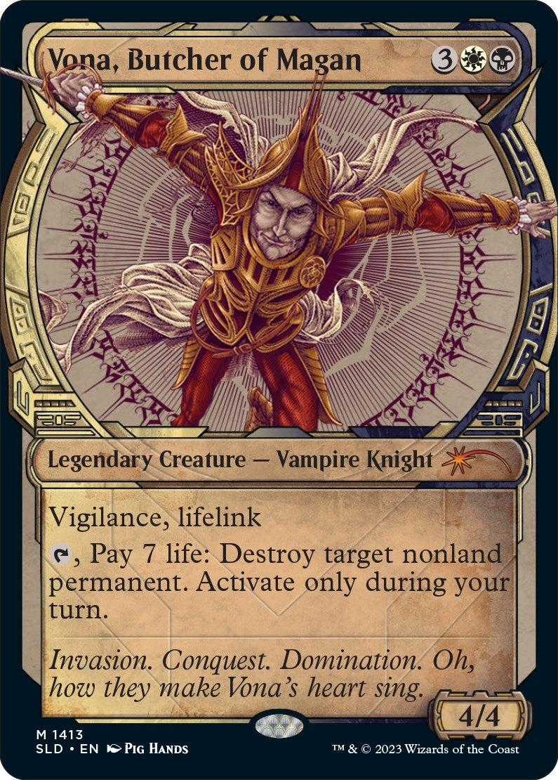 Image for Vona, Butcher of Magan (1413) (SLD) - Magic: The Gathering