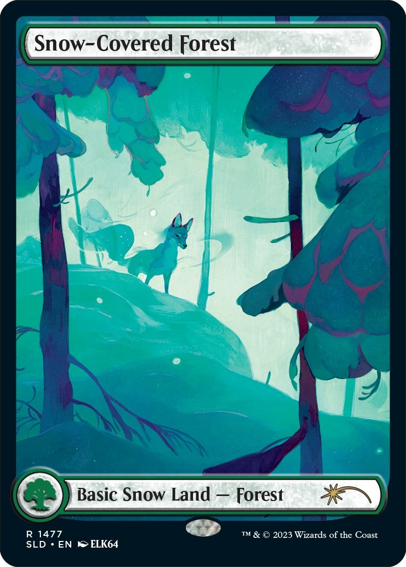 Image for Snow-Covered Forest (1477) (1477) (SLD) - Magic: The Gathering