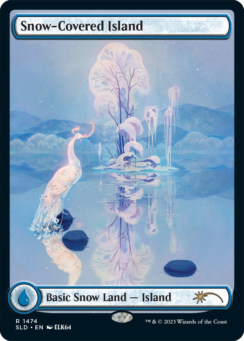 Image for Snow-Covered Island (1474) (1474) (SLD) - Magic: The Gathering