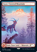 Image for Snow-Covered Mountain (1476) (1476) (SLD) - Magic: The Gathering