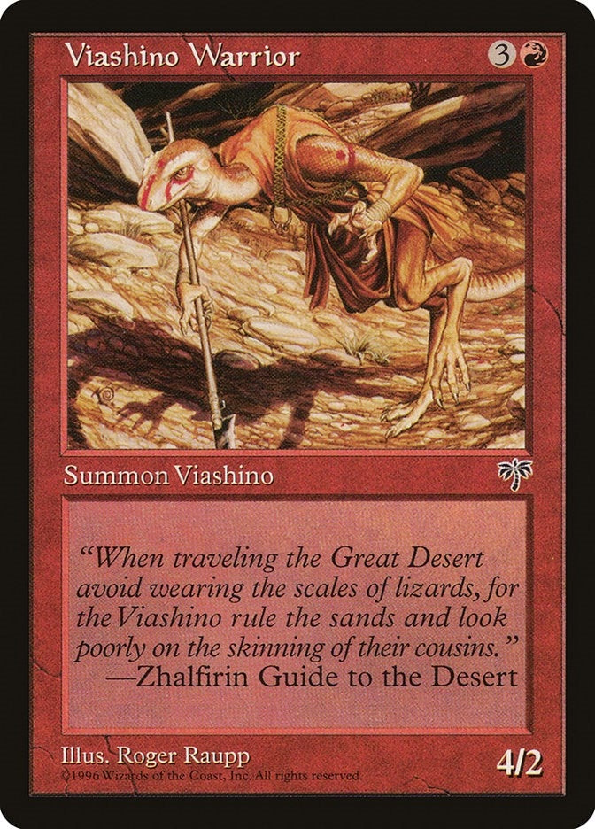 Image for Viashino Warrior (MIR) - Magic: The Gathering