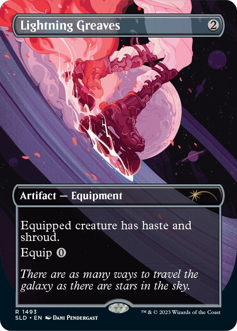 Image for Lightning Greaves (1493) (1493) (SLD) - Magic: The Gathering