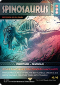 Image for Spinosaurus - Regisaur Alpha (Rainbow Foil) (1393) (SLD) - Magic: The Gathering