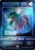 Image for Indominus Rex - Polyraptor (Rainbow Foil) (1391) (SLD) - Magic: The Gathering