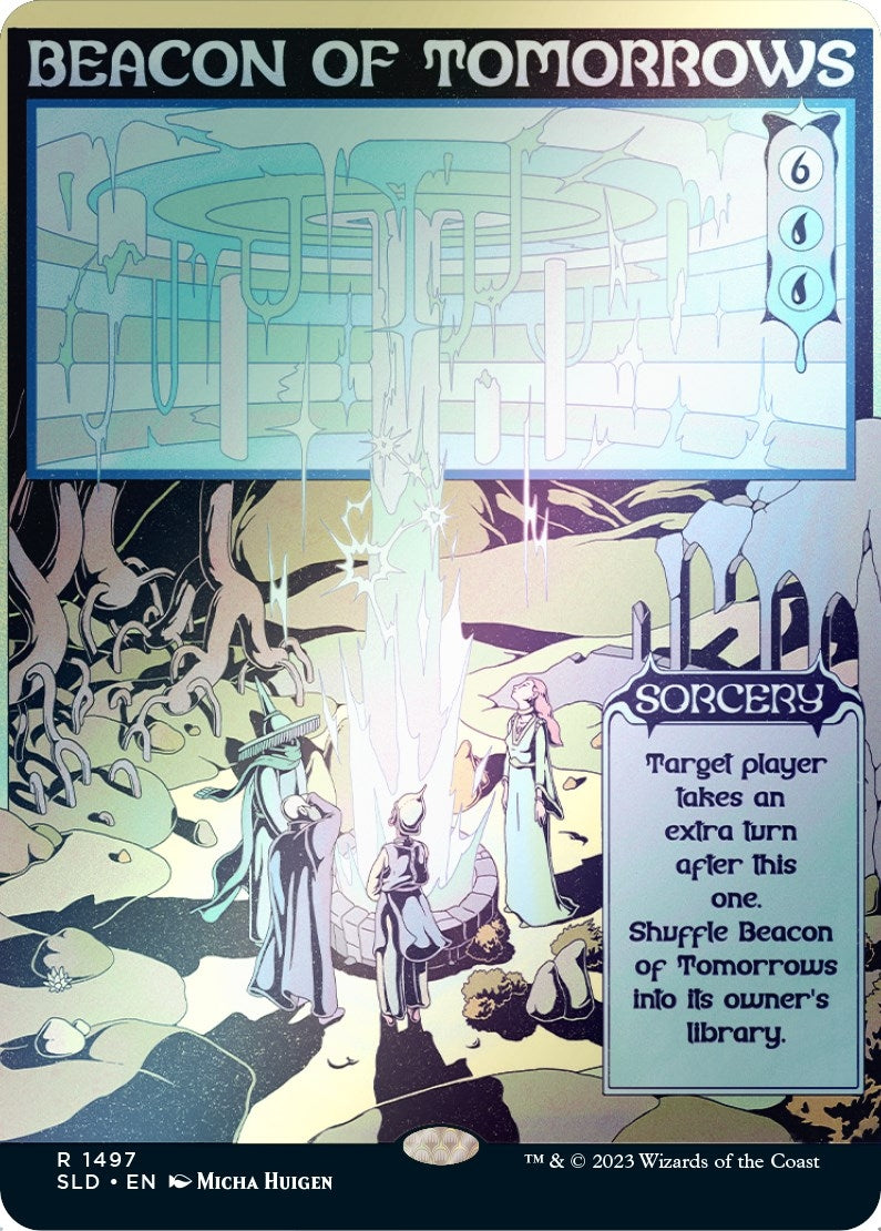 Image for Beacon of Tomorrows (Rainbow Foil) (1497) (SLD) - Magic: The Gathering