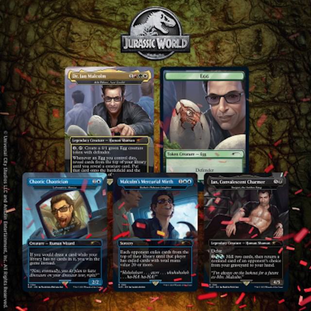 Secret Lair Jurassic World Dr. Ian Malcolm