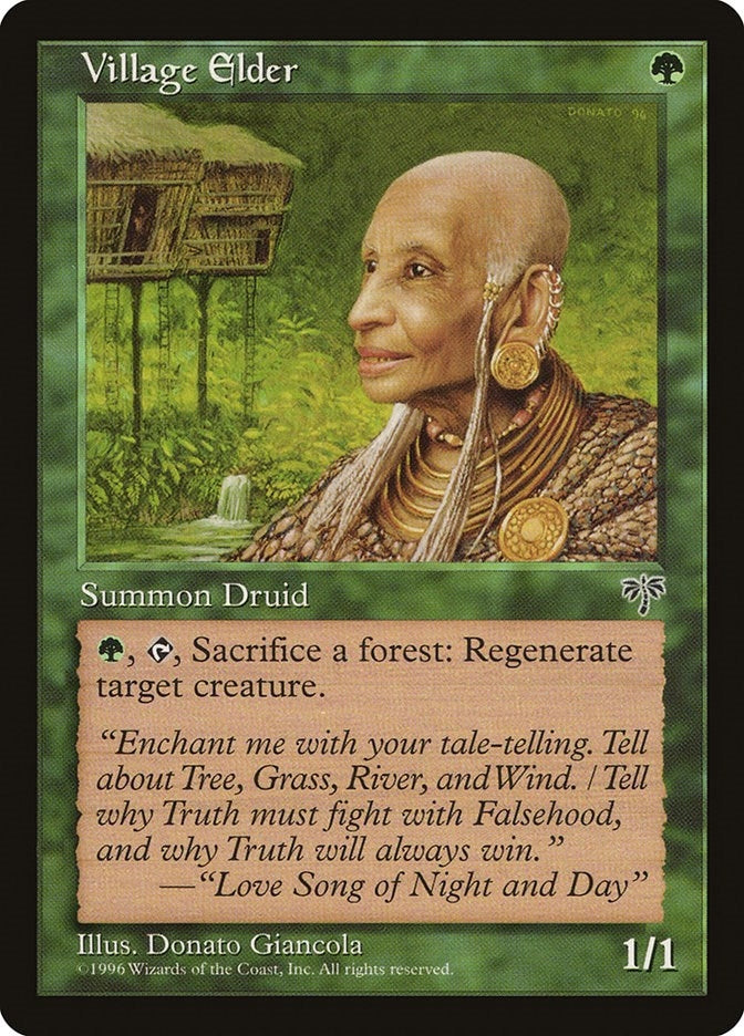 Image for Village Elder (MIR) - Magic: The Gathering