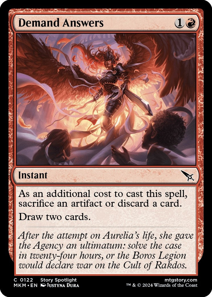 Image for Demand Answers (122) (MKM) - Magic: The Gathering