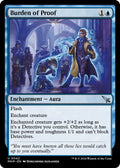 Image for Burden of Proof (42) (MKM) - Magic: The Gathering