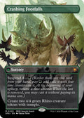 Image for Crashing Footfalls (Borderless) (25) (SPG) - Magic: The Gathering