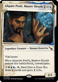 Image for Alquist Proft, Master Sleuth (Showcase) (Invisible Ink) (384) (MKM) - Magic: The Gathering
